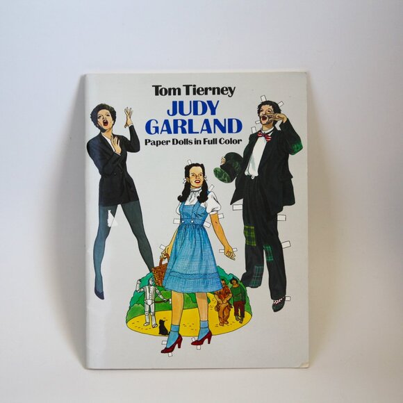 Vintage Judy Garland Paper Doll book Unused Tom Tierney - Picture 1 of 10